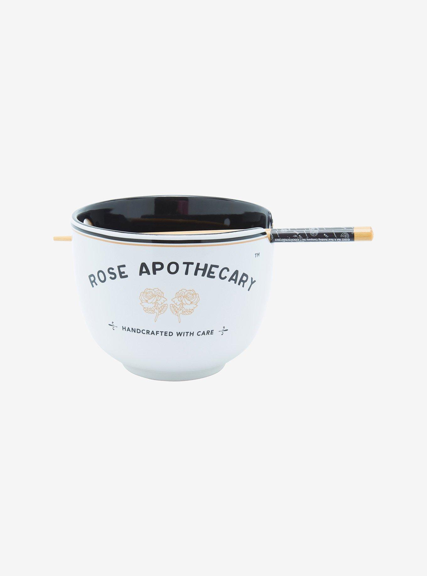 Schitt's Creek Rose Apothecary Ramen Bowl With Chopsticks, , hi-res