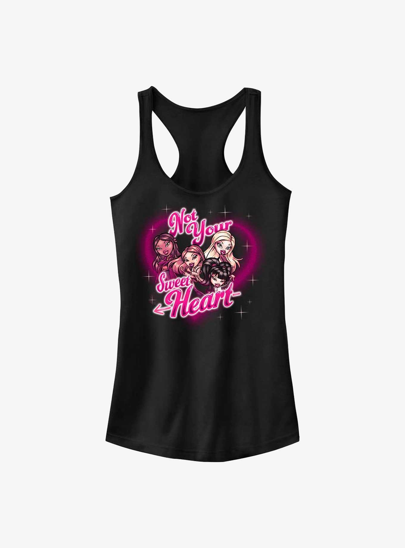 Bratz Not Your Sweet Heart Girls Tank, BLACK, hi-res