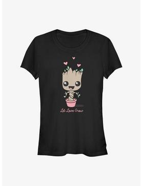 Marvel Guardians of the Galaxy Baby Groot Let Love Grow Girls T-Shirt, , hi-res