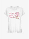 Marvel Guardians of the Galaxy We Are Groot Together Girls T-Shirt, WHITE, hi-res