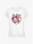 Disney Mickey Mouse Mickey In Love Girls T-Shirt, WHITE, hi-res
