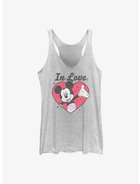 Disney Mickey Mouse Mickey In Love Girls Tank, , hi-res