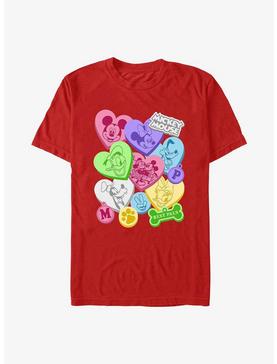 Disney Mickey Mouse Candy Hearts T-Shirt, , hi-res