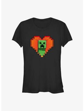 Minecraft Creeper Valentine Girls T-Shirt, , hi-res