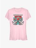 Minecraft Puppy Love Valentine Girls T-Shirt, LIGHT PINK, hi-res