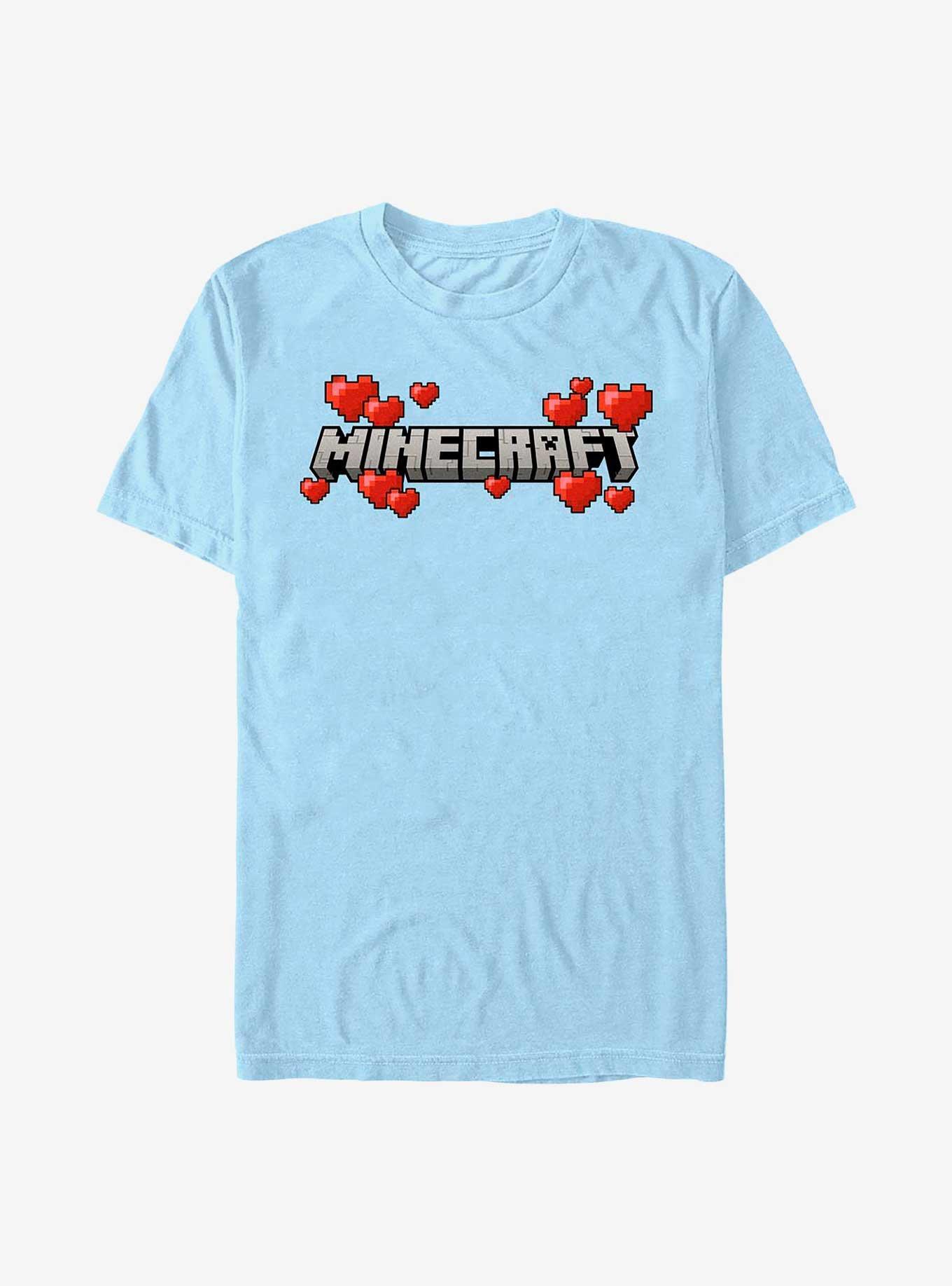 Minecraft Hearts Logo T-Shirt, , hi-res