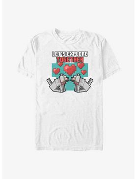Minecraft Puppy Love Valentine T-Shirt, , hi-res