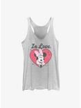 Disney Minnie Mouse Minnie In Love Girls Tank, WHITE HTR, hi-res
