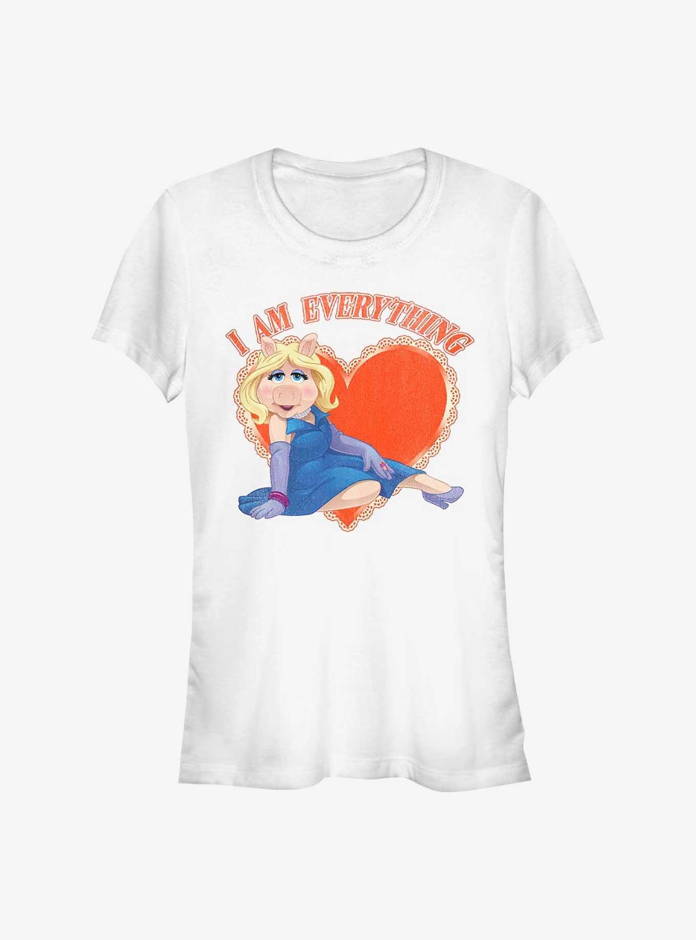 Disney The Muppets Miss Piggy I Am Everything Girls T-Shirt, WHITE, hi-res