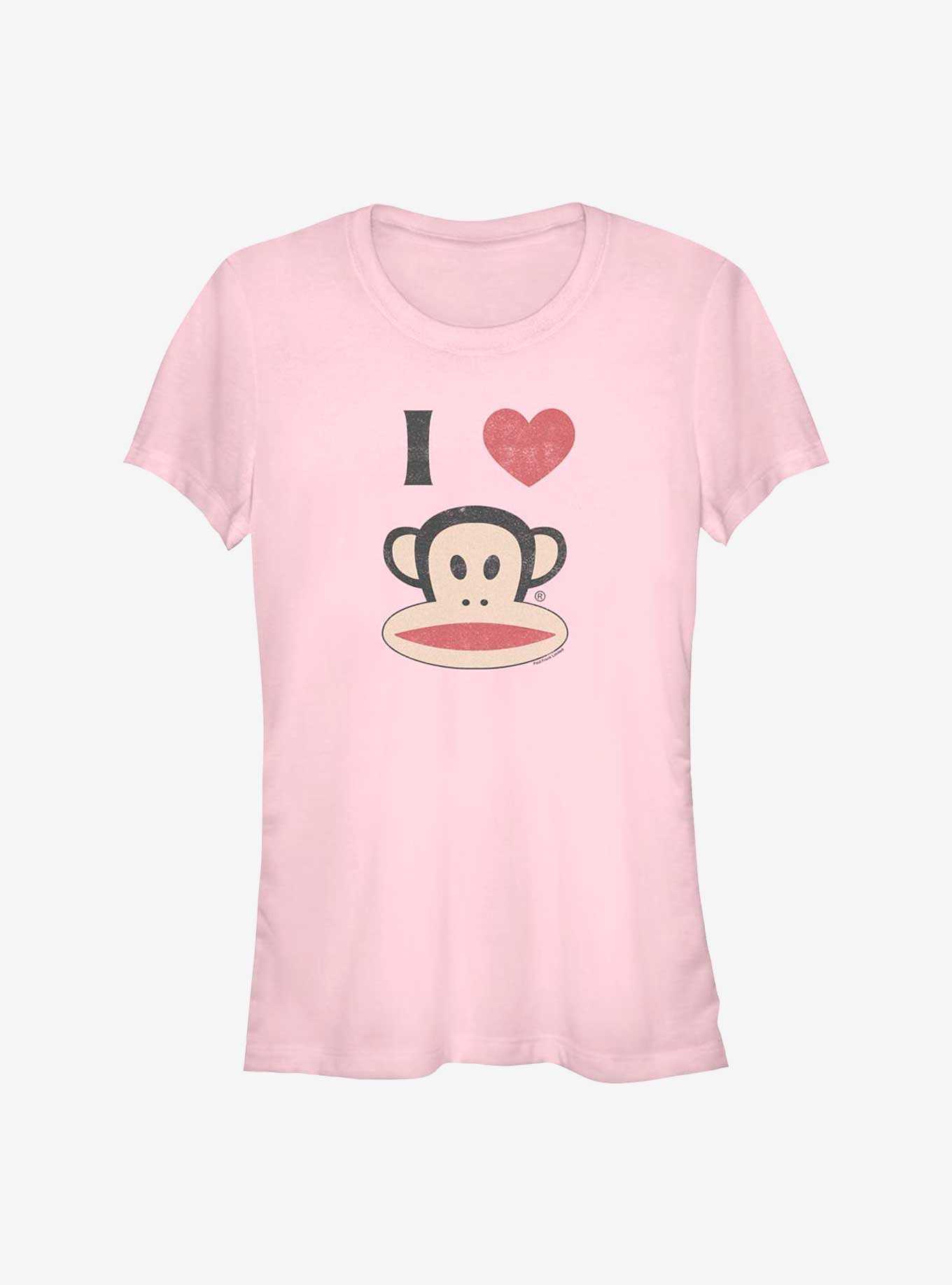 Paul Frank I Heart Monkey Girls T-Shirt, , hi-res