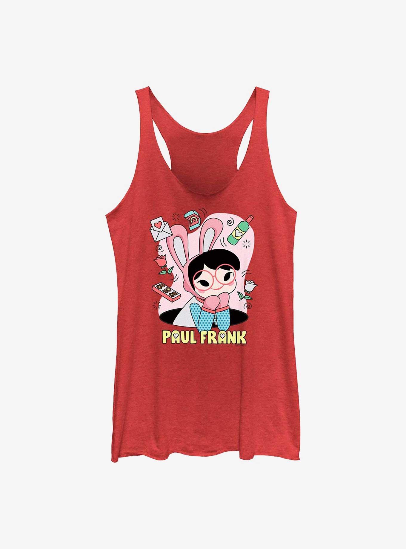Paul Frank Bunny Girl Valentine Girls Tank, , hi-res