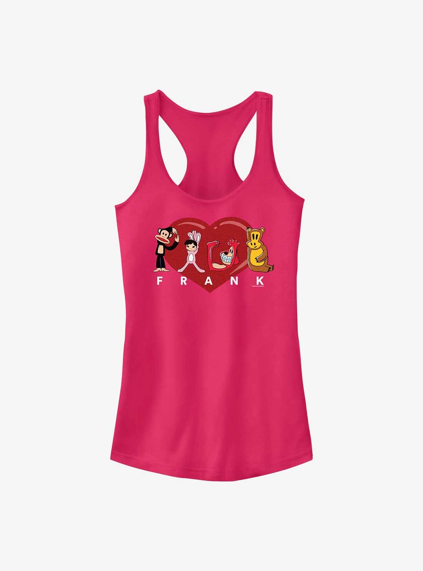 Paul Frank Love Frank Characters Girls Tank Top, , hi-res