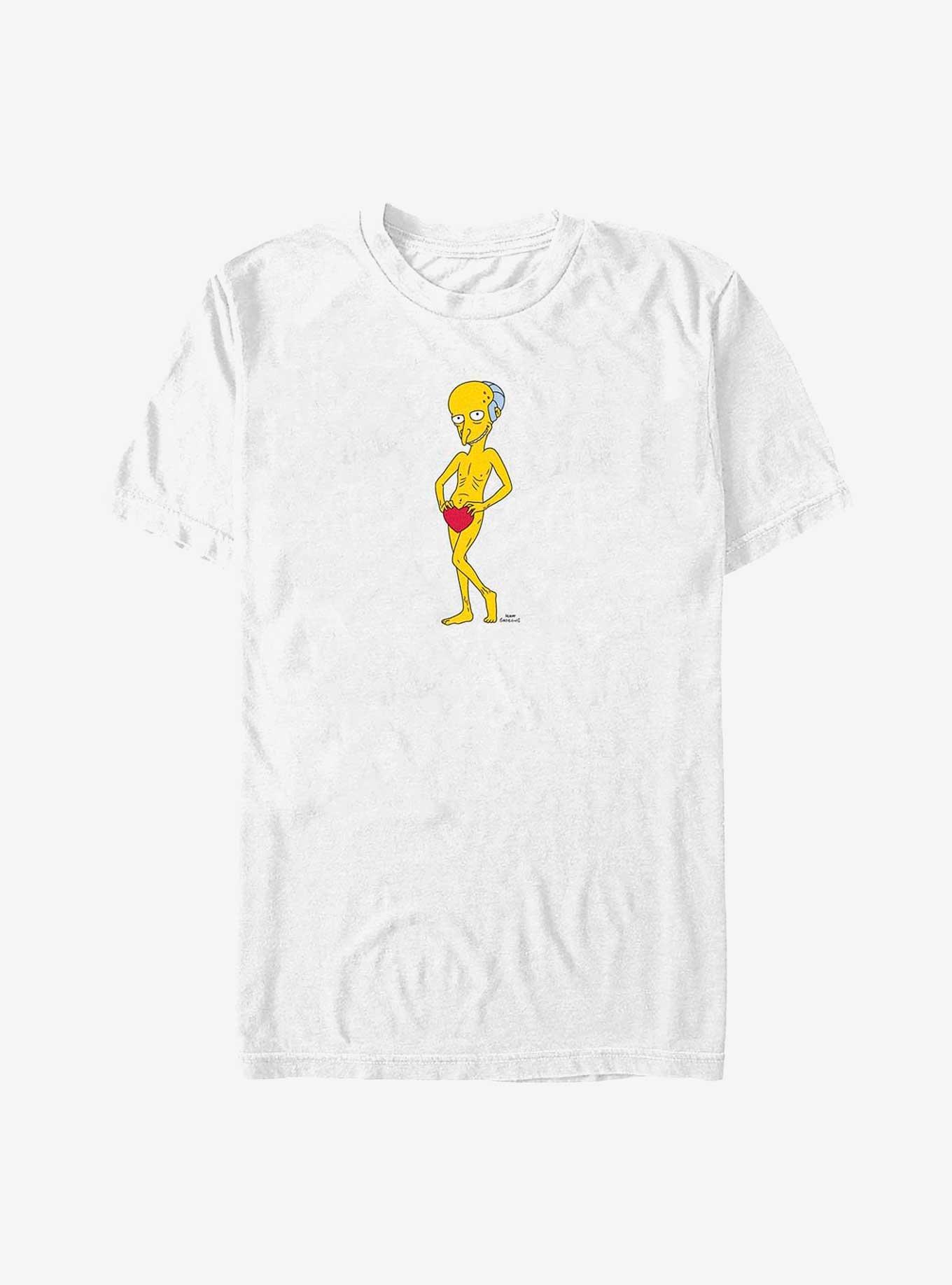 The Simpsons Mr. Burns Be Mine T-Shirt, WHITE, hi-res