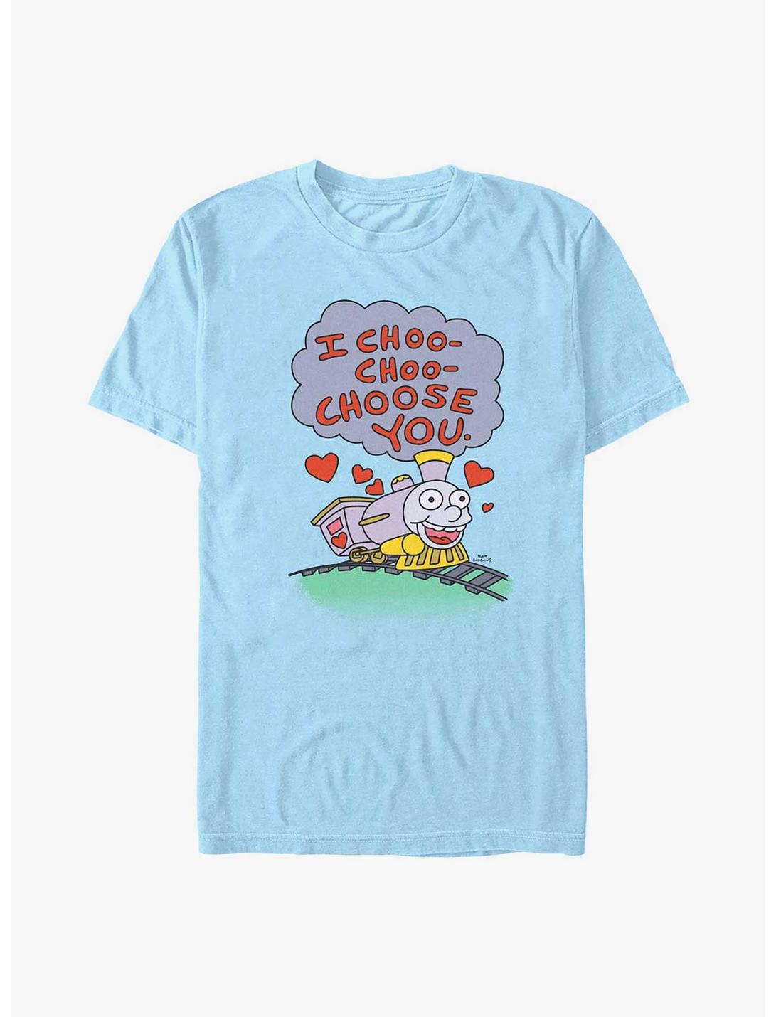 The Simpsons I Choo-I Choose You T-Shirt, LT BLUE, hi-res