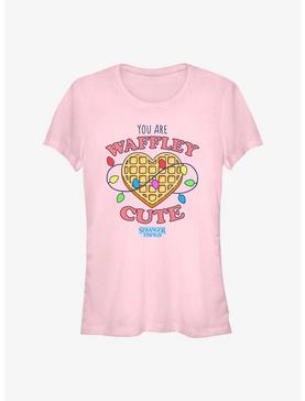 Stranger Things Heart Waffley Cute Girls T-Shirt, , hi-res
