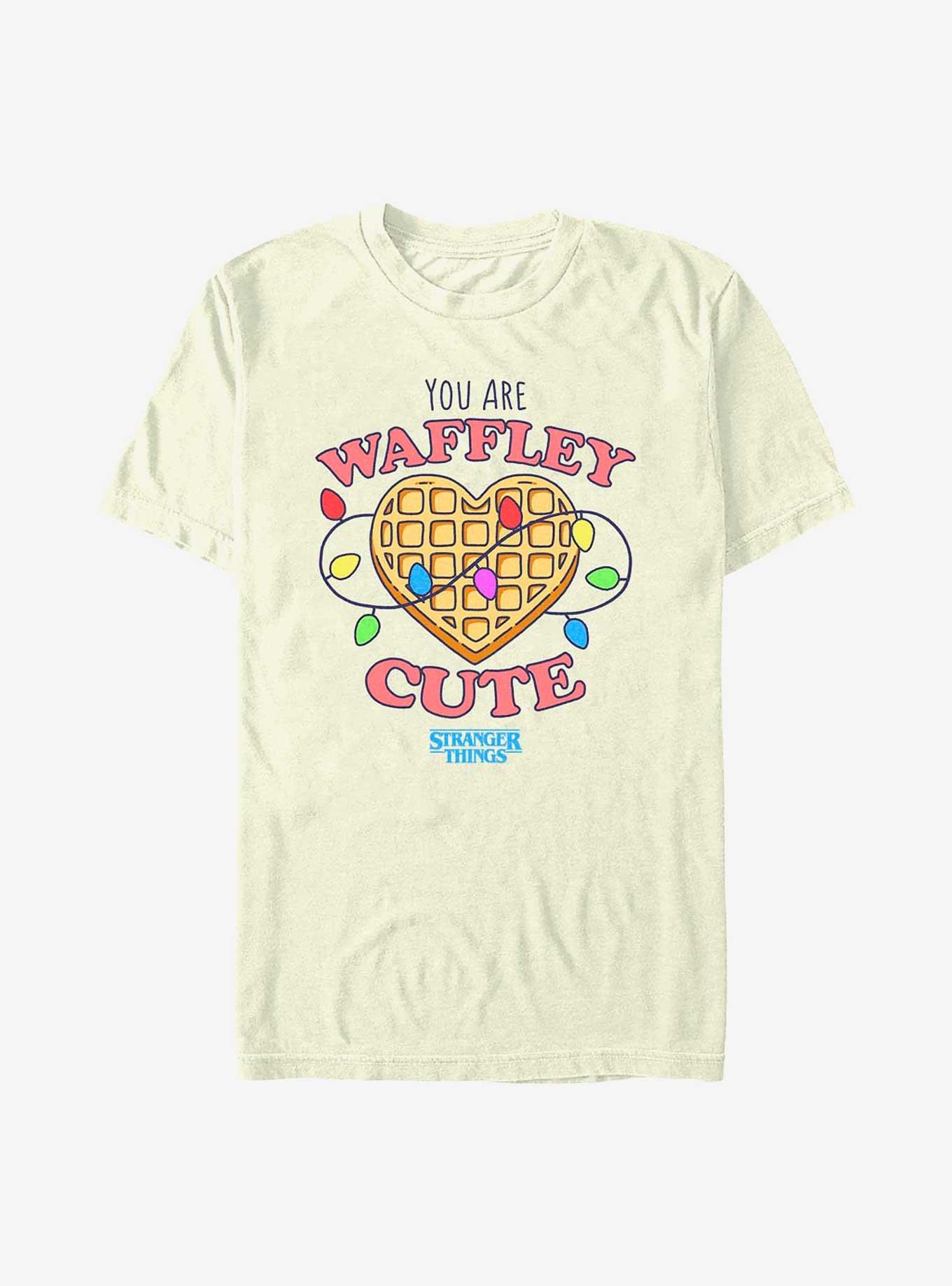 Stranger Things Heart Waffley Cute T-Shirt, , hi-res