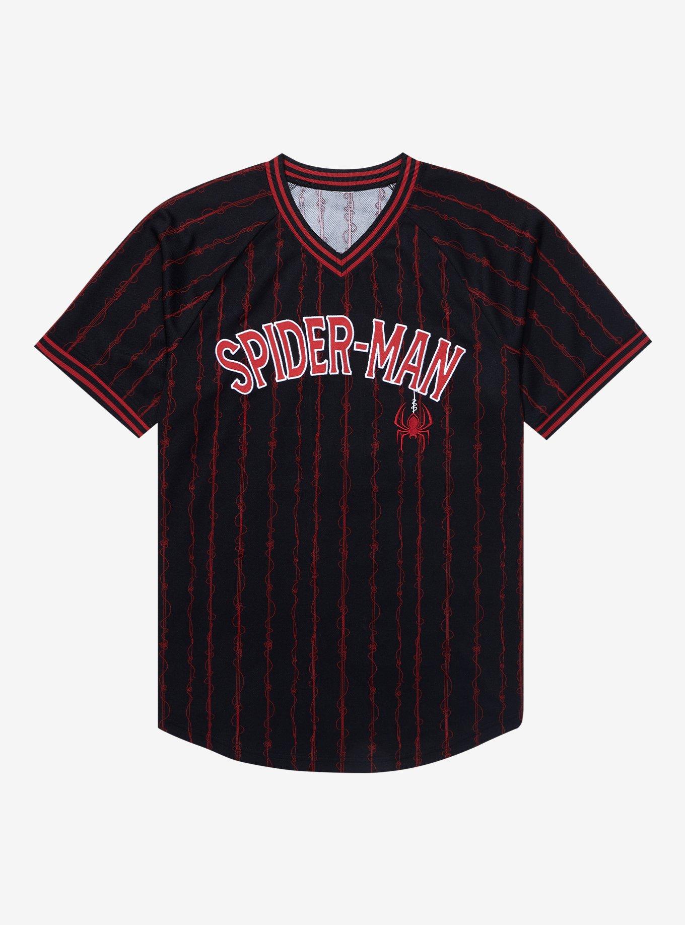 Marvel SpiderMan Miles Morales Soccer Jersey BoxLunch Exclusive