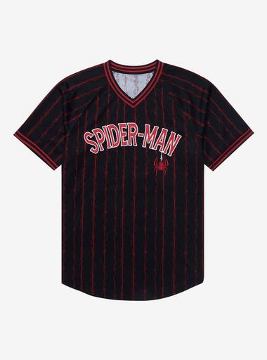 Spiderman Patch Logo Costume Juvenile T-Shirt | Large 6 in Red Stylin Online