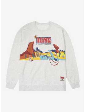 Looney Tunes ACME Wile. E Coyote & Road Runner Crewneck - BoxLunch Exclusive, , hi-res
