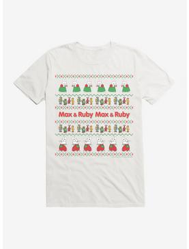 Max And Ruby Ugly Christmas Pattern T-Shirt, , hi-res