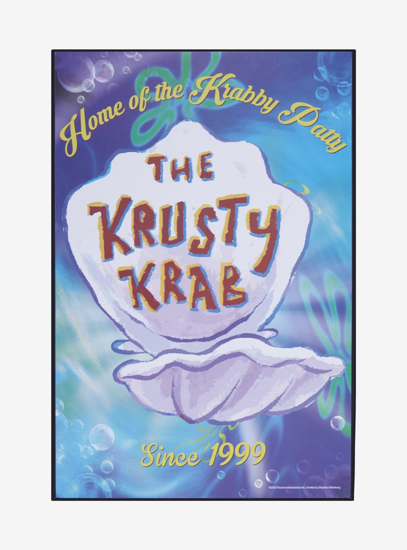 SpongeBob SquarePants The Krusty Krab Wood Wall Art Hot Topic