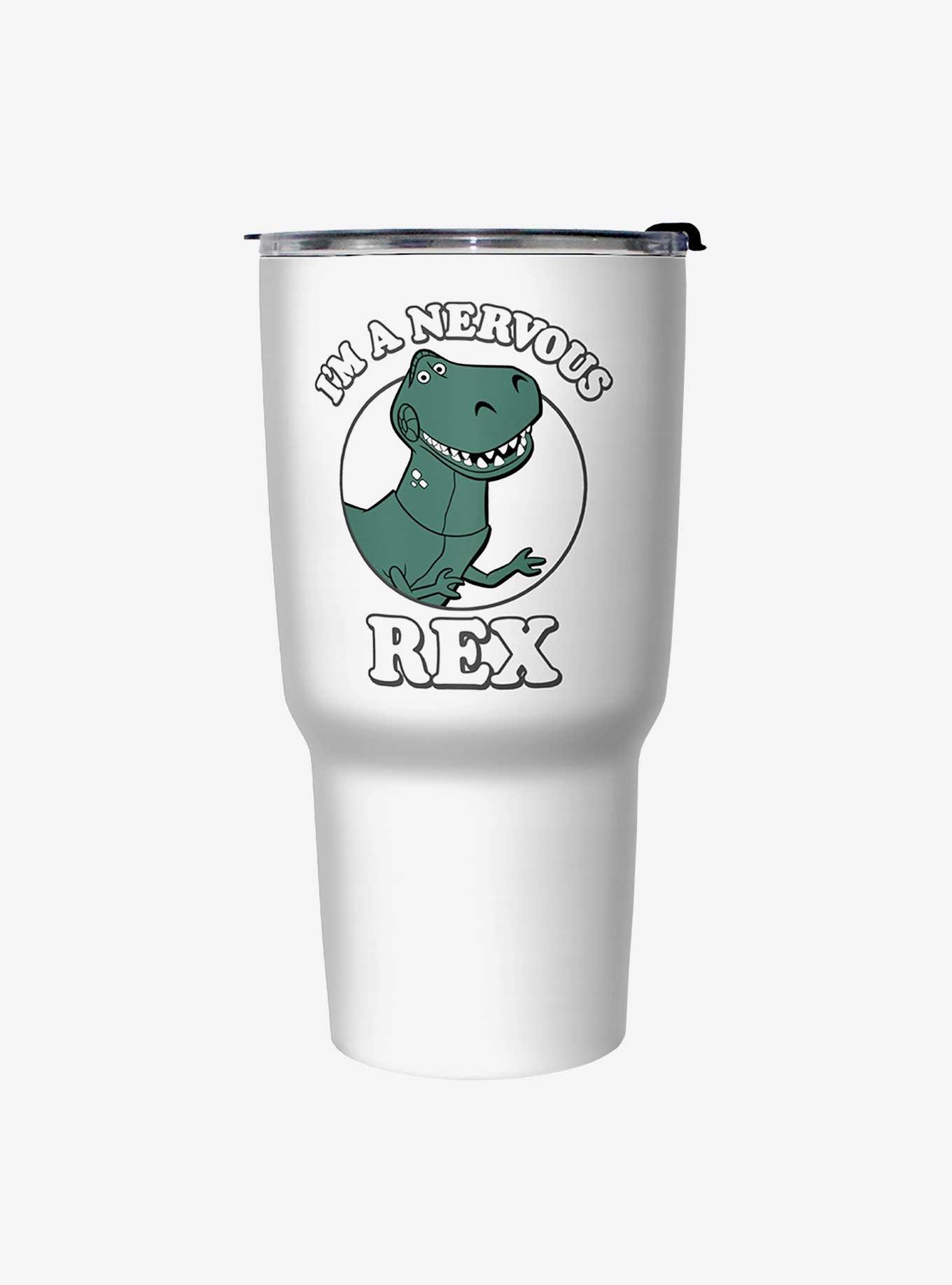 Disney Pixar Toy Story Nervous Rex Travel Mug, , hi-res