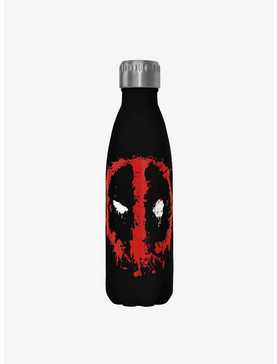 Marvel Deadpool Splatter Icon Stainless Steel Water Bottle, , hi-res