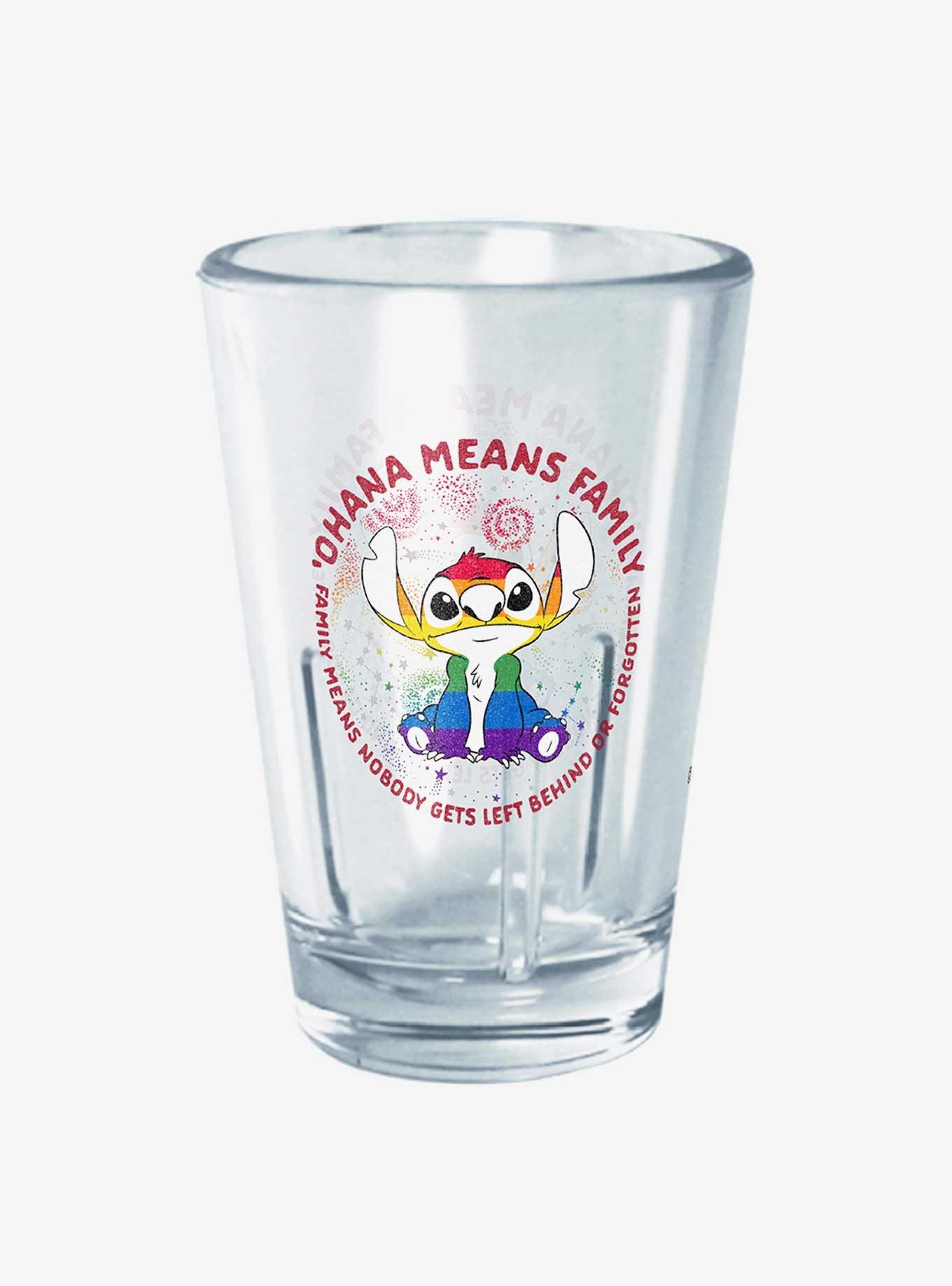 Disney Lilo & Stitch Ohana Pride Mini Glass, , hi-res