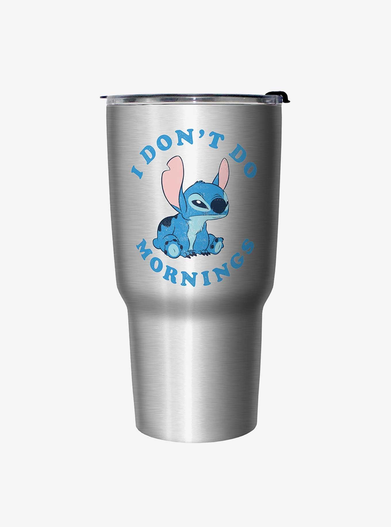 Disney Lilo & Stitch No Mornings Travel Mug, , hi-res