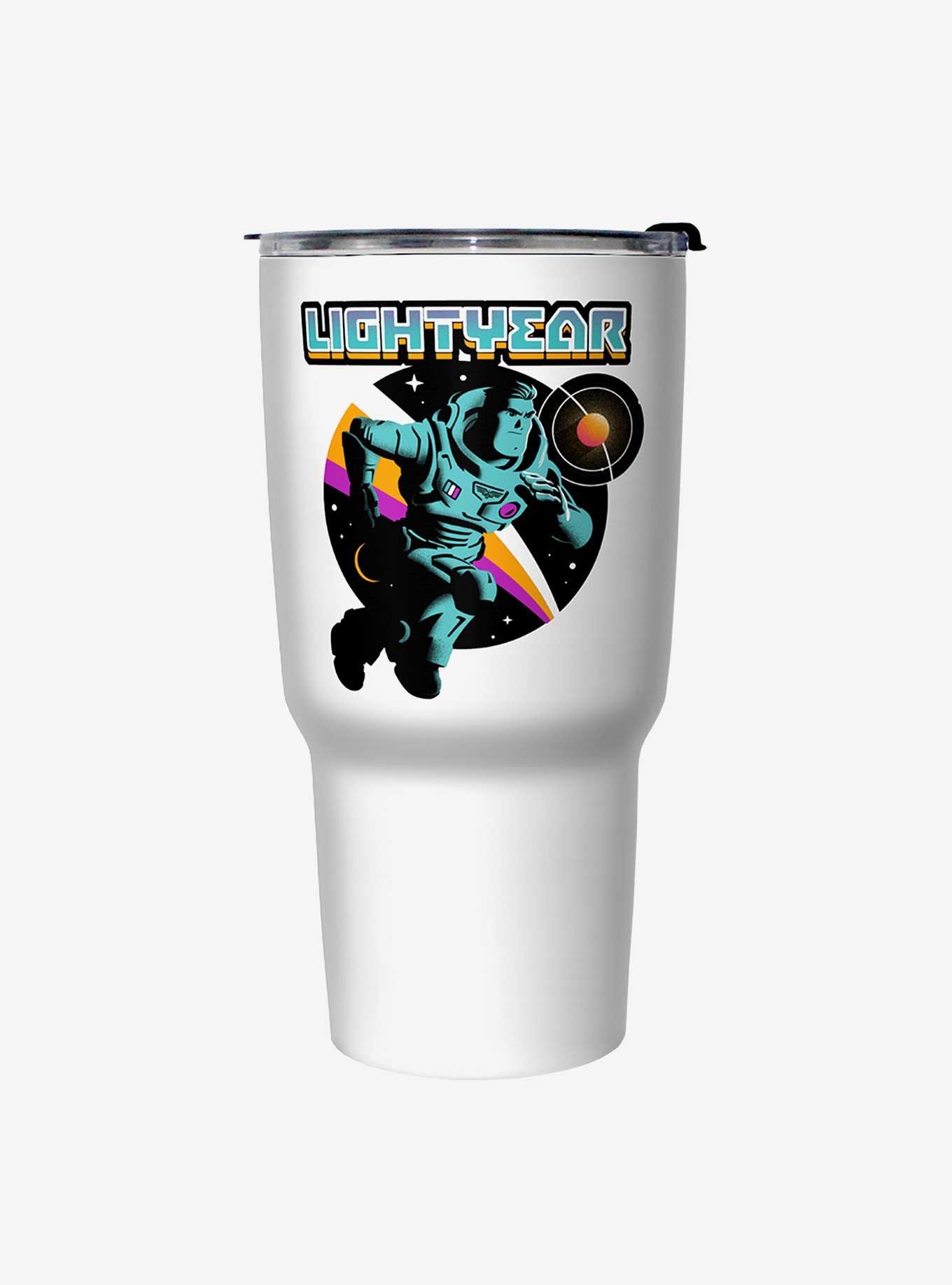 Disney Pixar Lightyear Buzz Badge Travel Mug, , hi-res