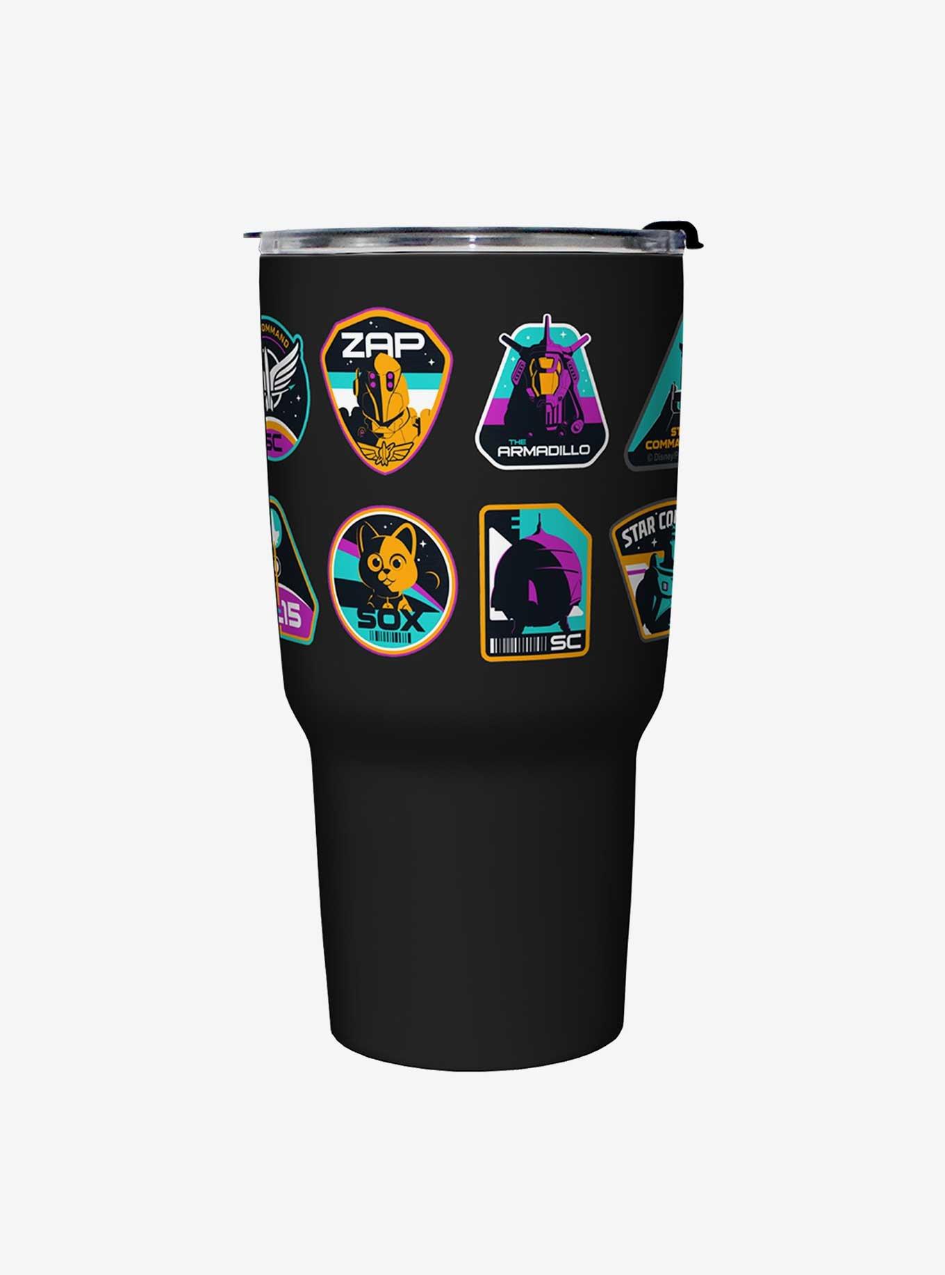 Disney Pixar Lightyear Icon Badges Travel Mug, , hi-res