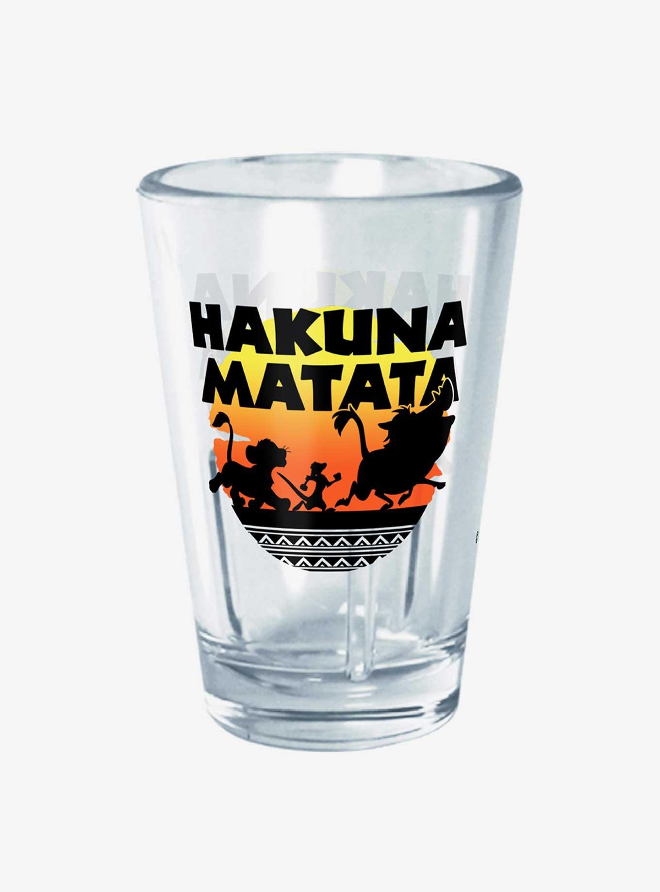 Disney The Lion King Sunset Hakuna Mini Glass, , hi-res