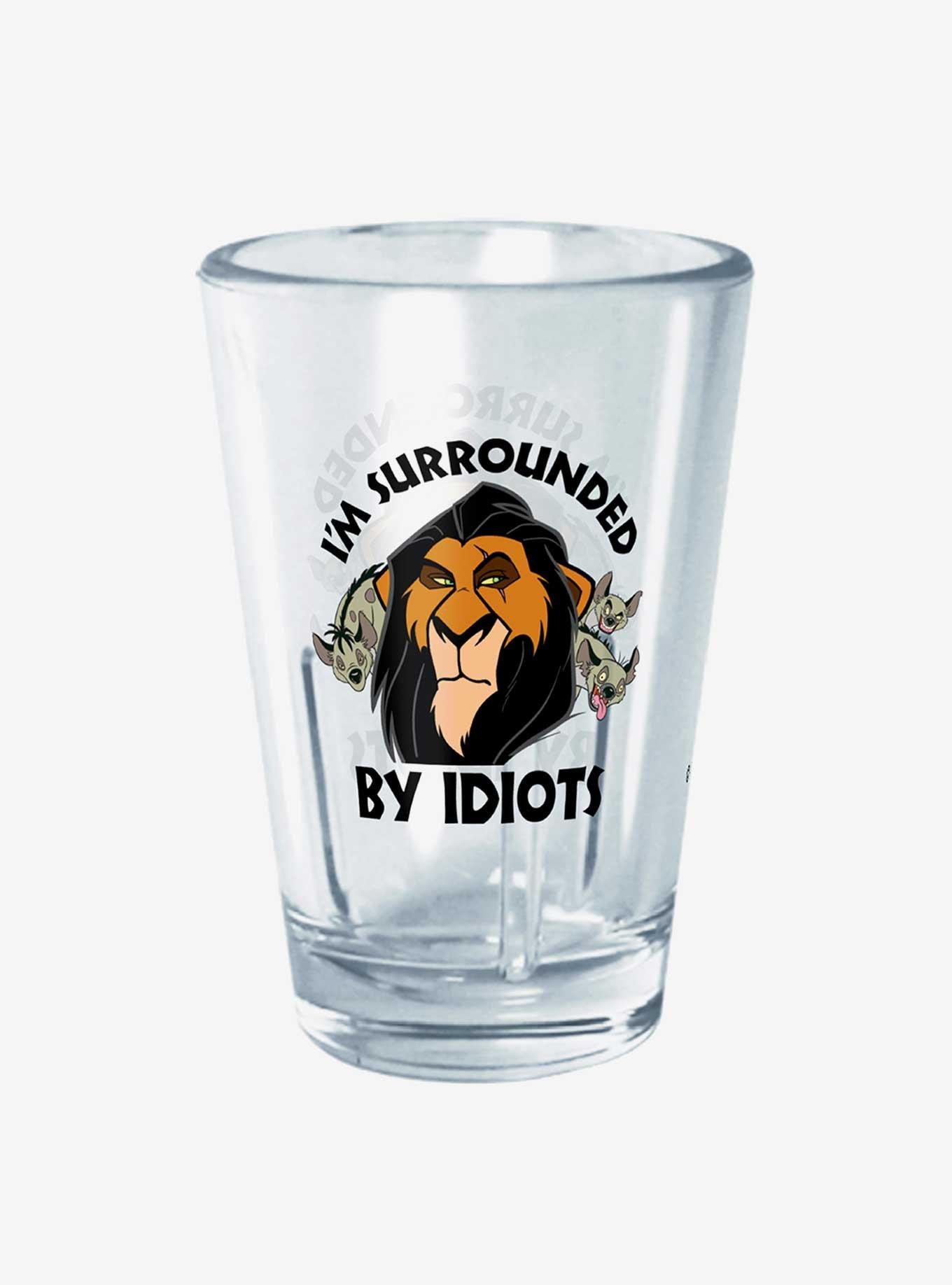 Disney The Lion King Surly Scar Mini Glass, , hi-res