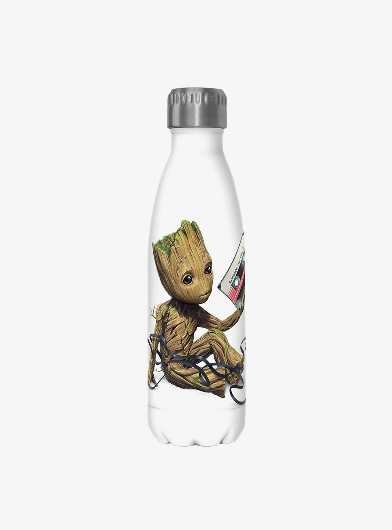 Marvel Groot Tape Stainless Steel Water Bottle, , hi-res