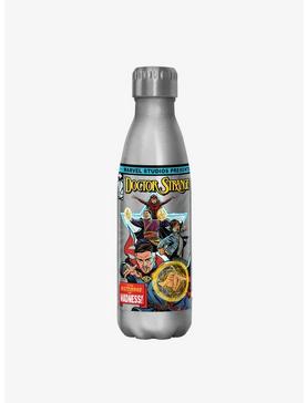 Marvel Doctor Strange in the Multiverse of Madness Comic Cover Stainless Steel Water Bottle, , hi-res