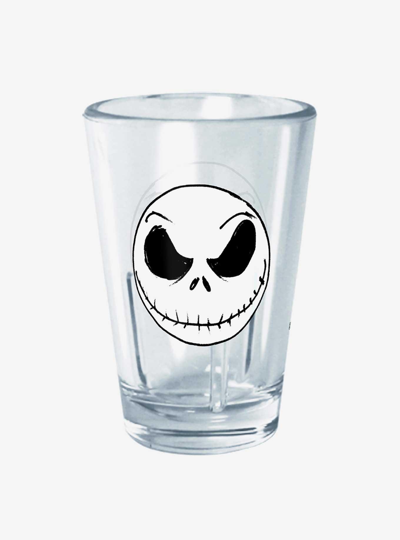 Disney The Nightmare Before Christmas Big Face Jack Mini Glass, , hi-res