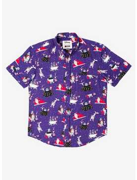 RSVLTS Disney Nightmare Before Christmas "Get Sandy Claws" KUNUFLEX Short Sleeve Shirt, , hi-res