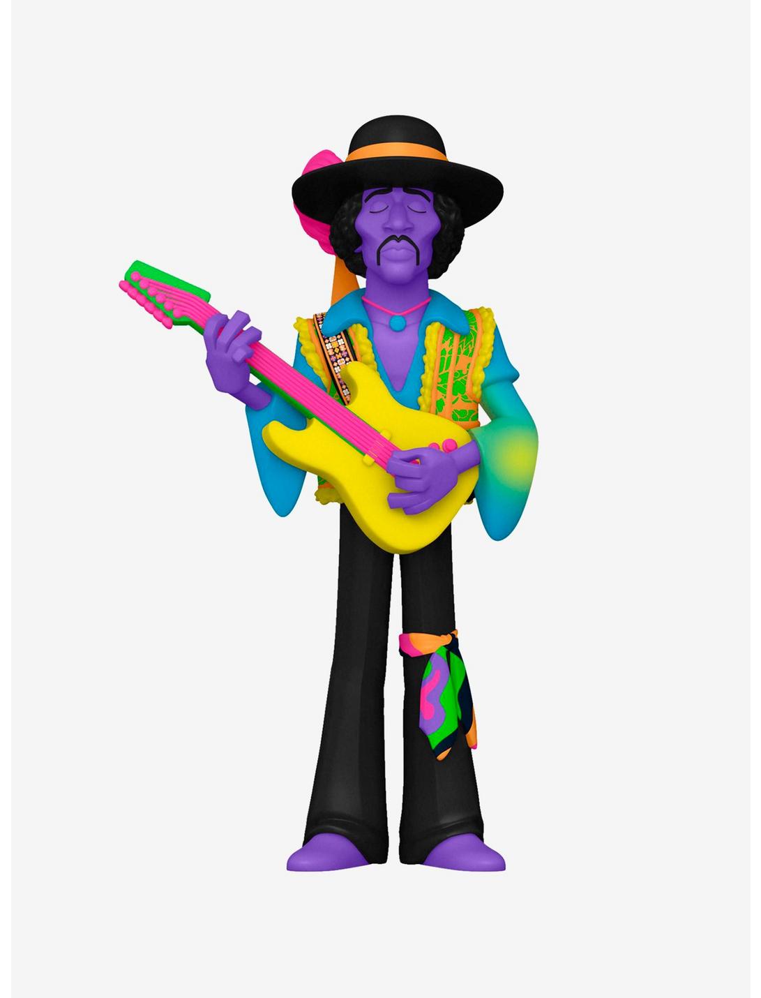 Funko Gold Jimi Hendrix (Black Light) Vinyl Figure, , hi-res