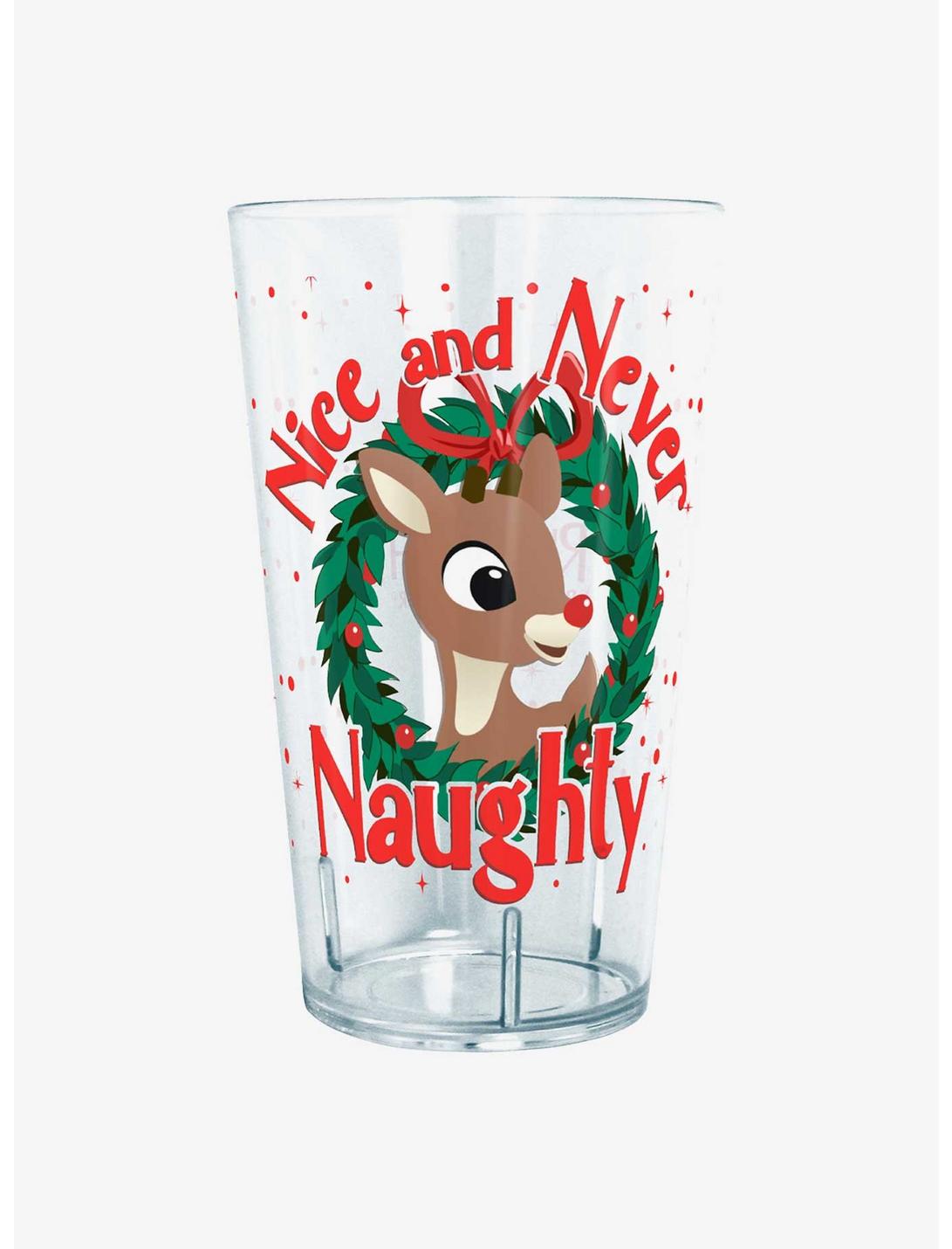 Rudolph The Red-Nosed Reindeer Nice And Never Naughty Tritan Cup, , hi-res