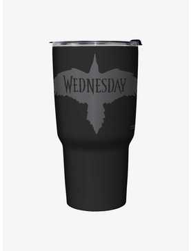 Wednesday Nevermore Raven Travel Mug, , hi-res