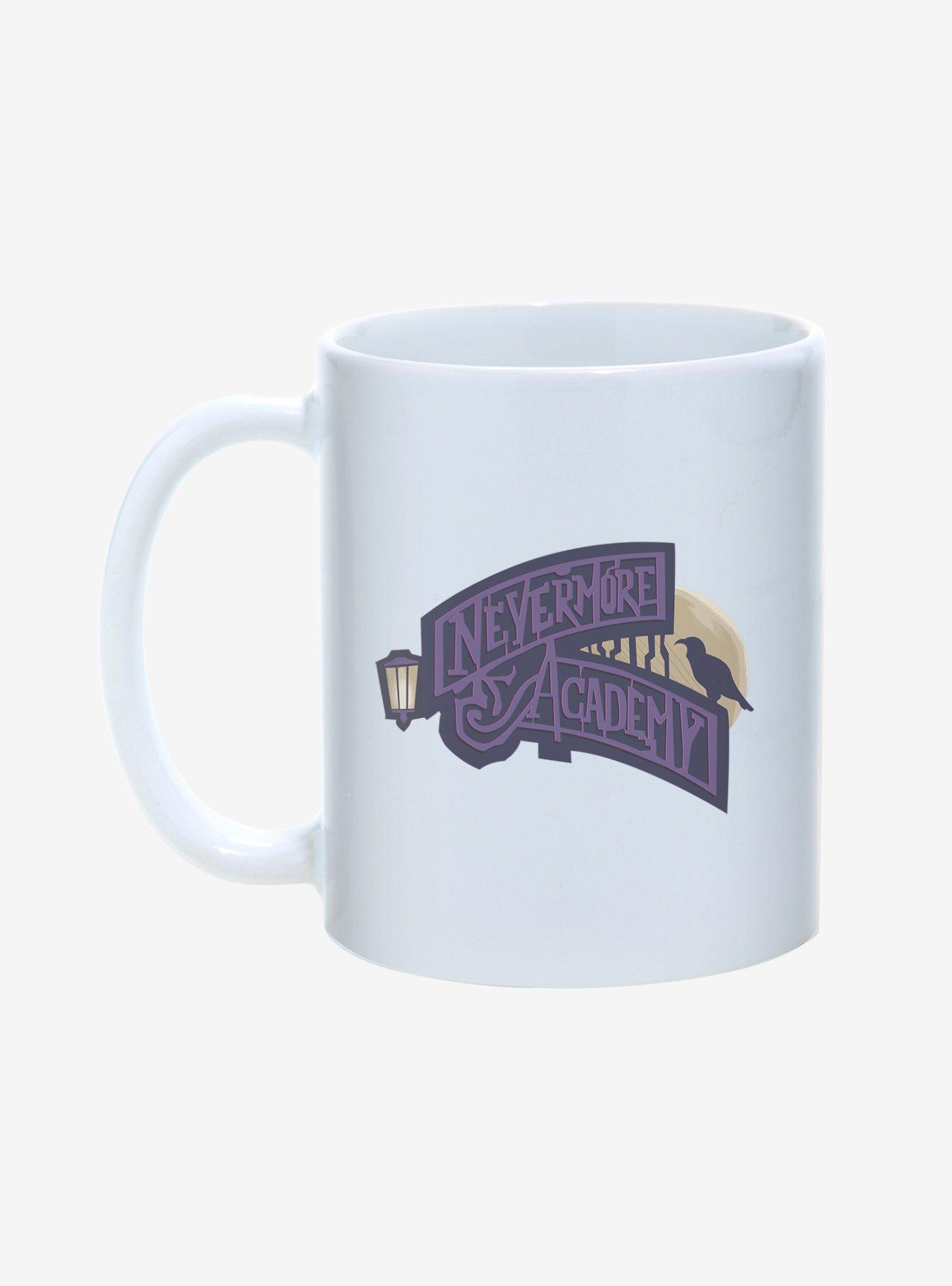 Wednesday Nevermore Academy Logo Mug 11oz, , hi-res