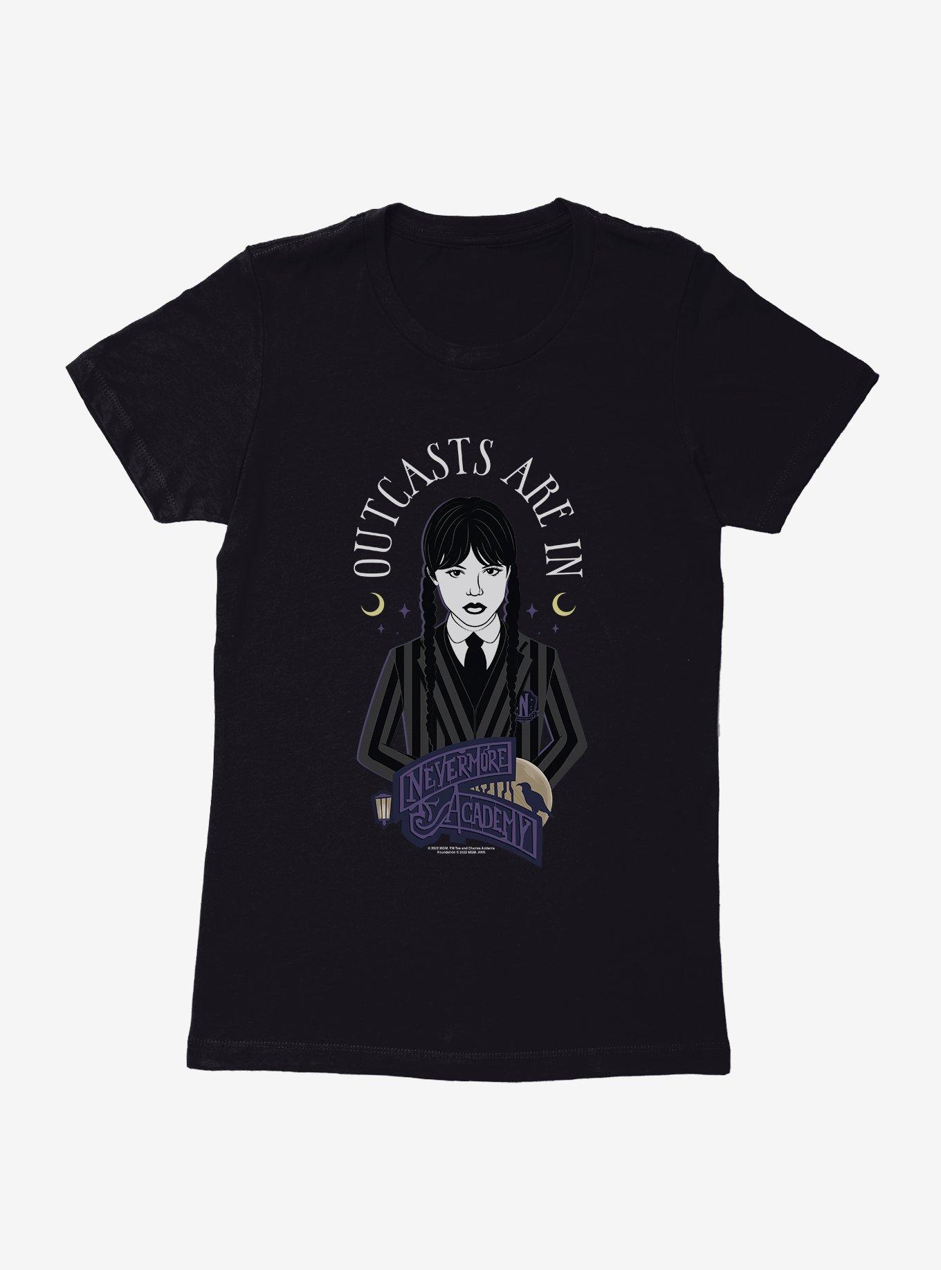 Wednesday Outcasts Are In Womens T-Shirt, , hi-res