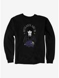 Wednesday Outcasts Are In Sweatshirt, BLACK, hi-res