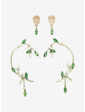 Marvel I Am Groot Plant Ear Cuff and Earring Set - BoxLunch Exclusive, , hi-res