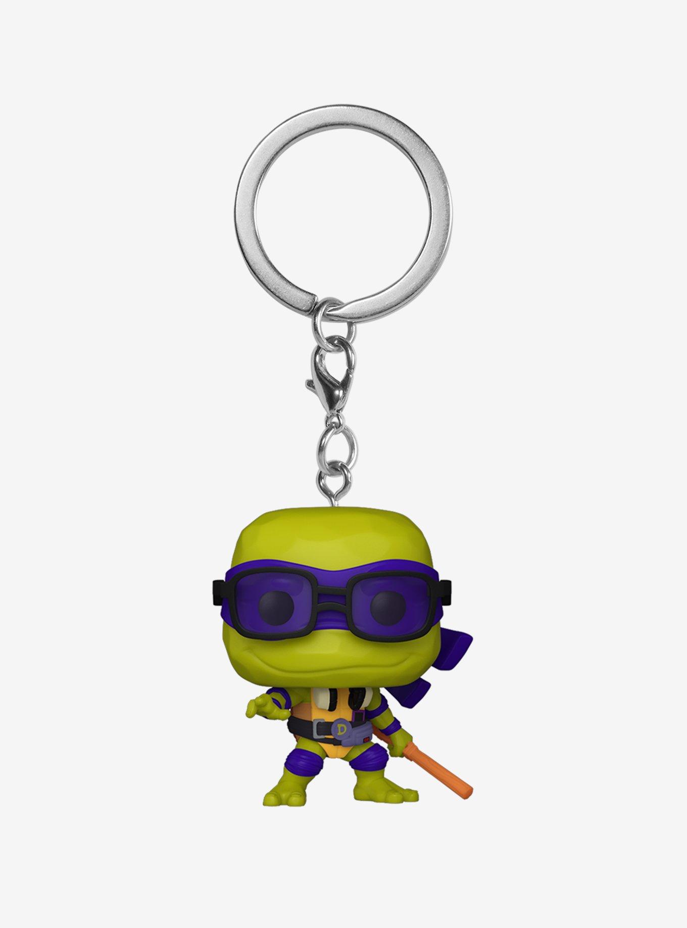 Funko Pop! Movies Teenage Mutant Ninja Turtles: Mutant Mayhem Donatello Vinyl Keychain, , hi-res