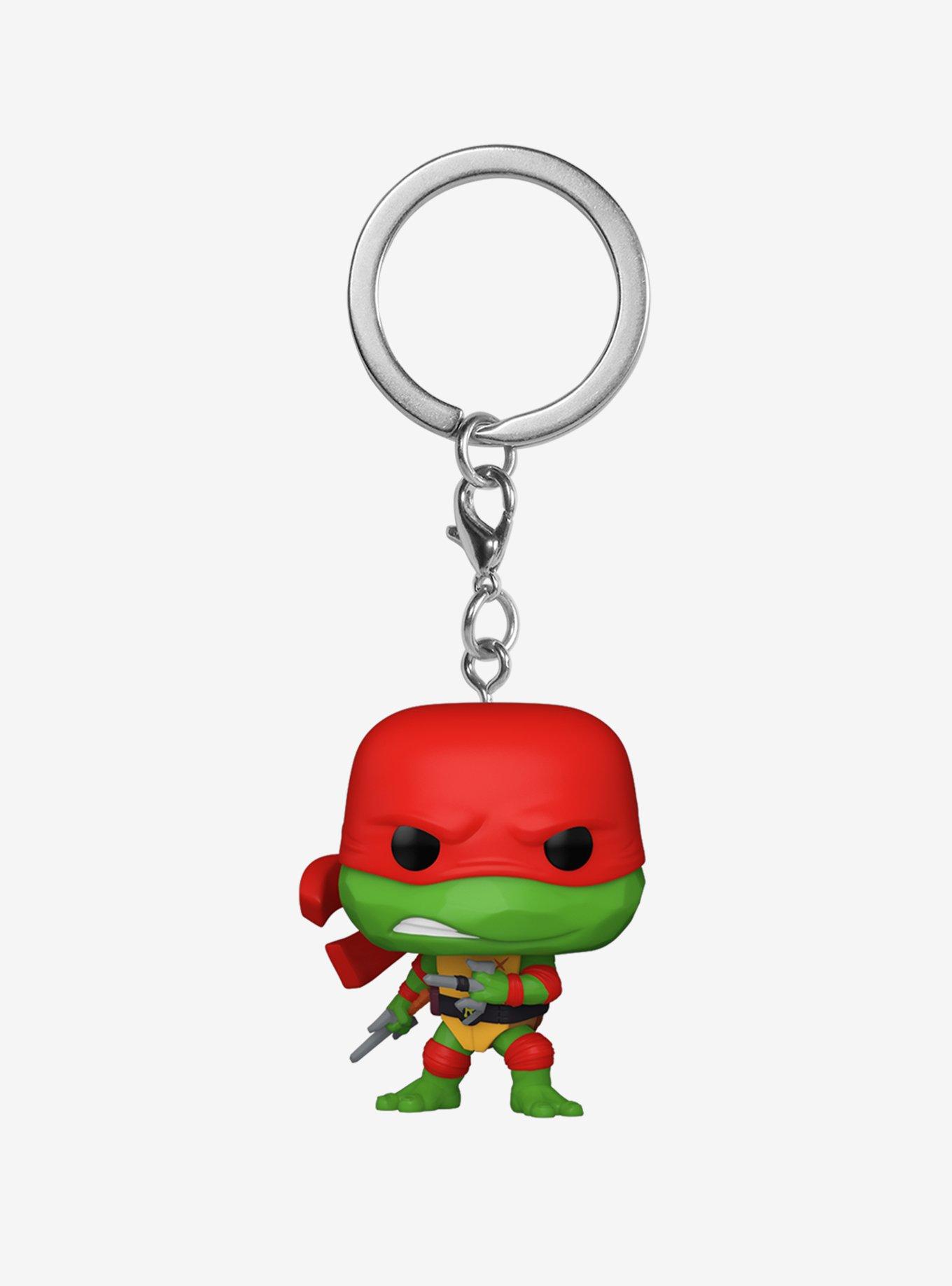 Funko Pop! Movies Teenage Mutant Ninja Turtles: Mutant Mayhem Raphael Vinyl Keychain, , hi-res