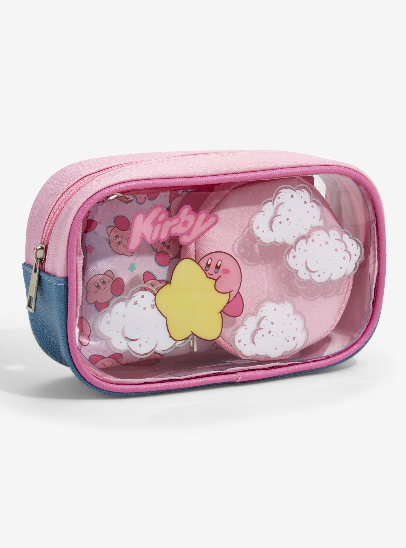 Nintendo Kirby Warp Star Cosmetic Bag Set - BoxLunch Exclusive , , hi-res