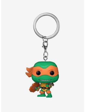 Funko Teenage Mutant Ninja Turtles: Mutant Mayhem Pocket Pop! Michelangelo Key Chain, , hi-res