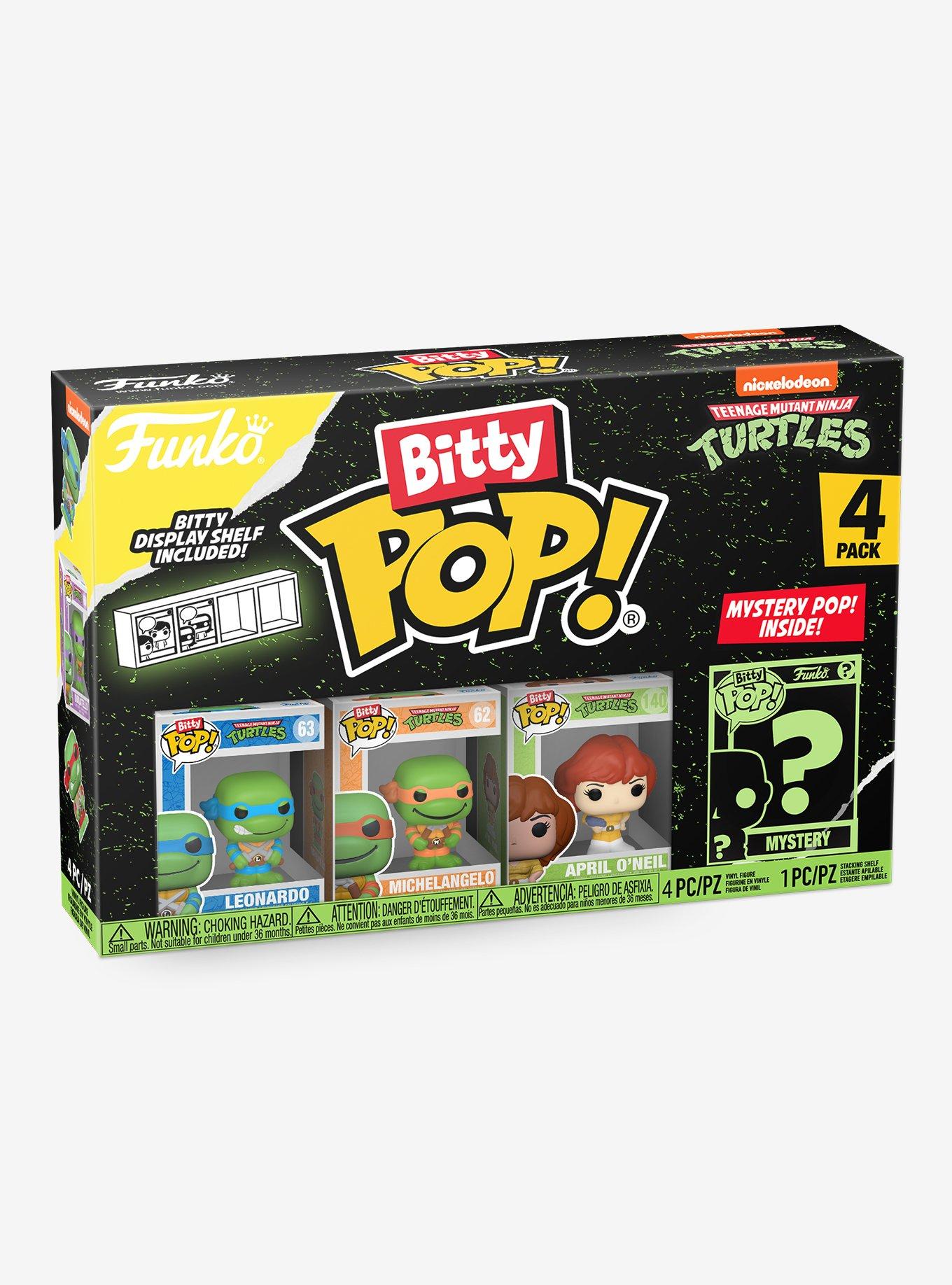 Funko Bitty Pop! Teenage Mutant Ninja Turtles Leonardo & Friends Blind Box Mini Vinyl Figure Set, , hi-res
