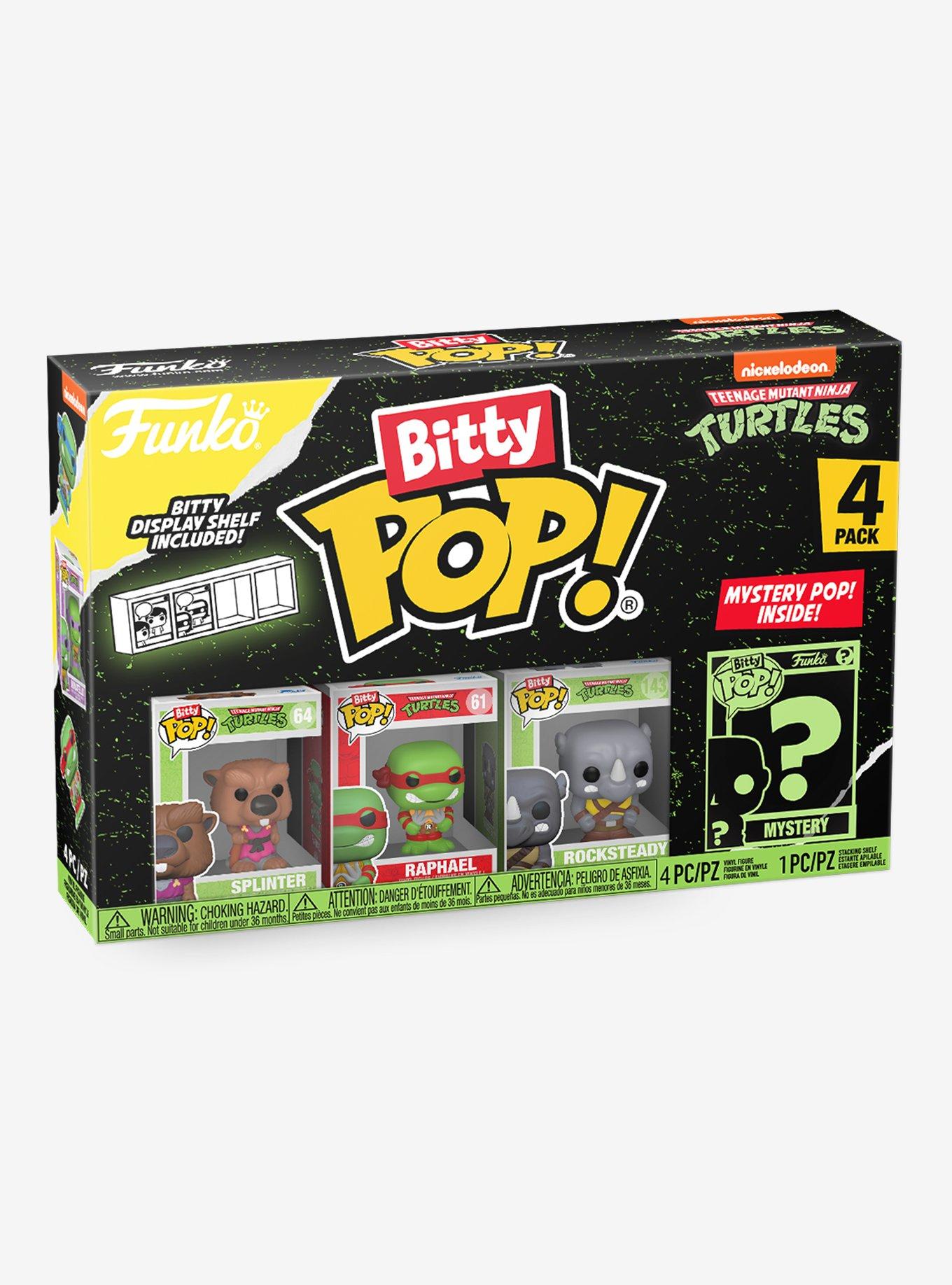 Funko Bitty Pop! Teenage Mutant Ninja Turtles Splinter & Friends Blind Box Mini Vinyl Figure Set, , hi-res